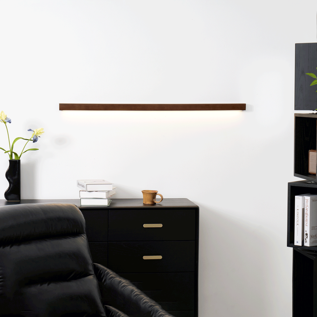 Applique murale moderne Siggi en Bois