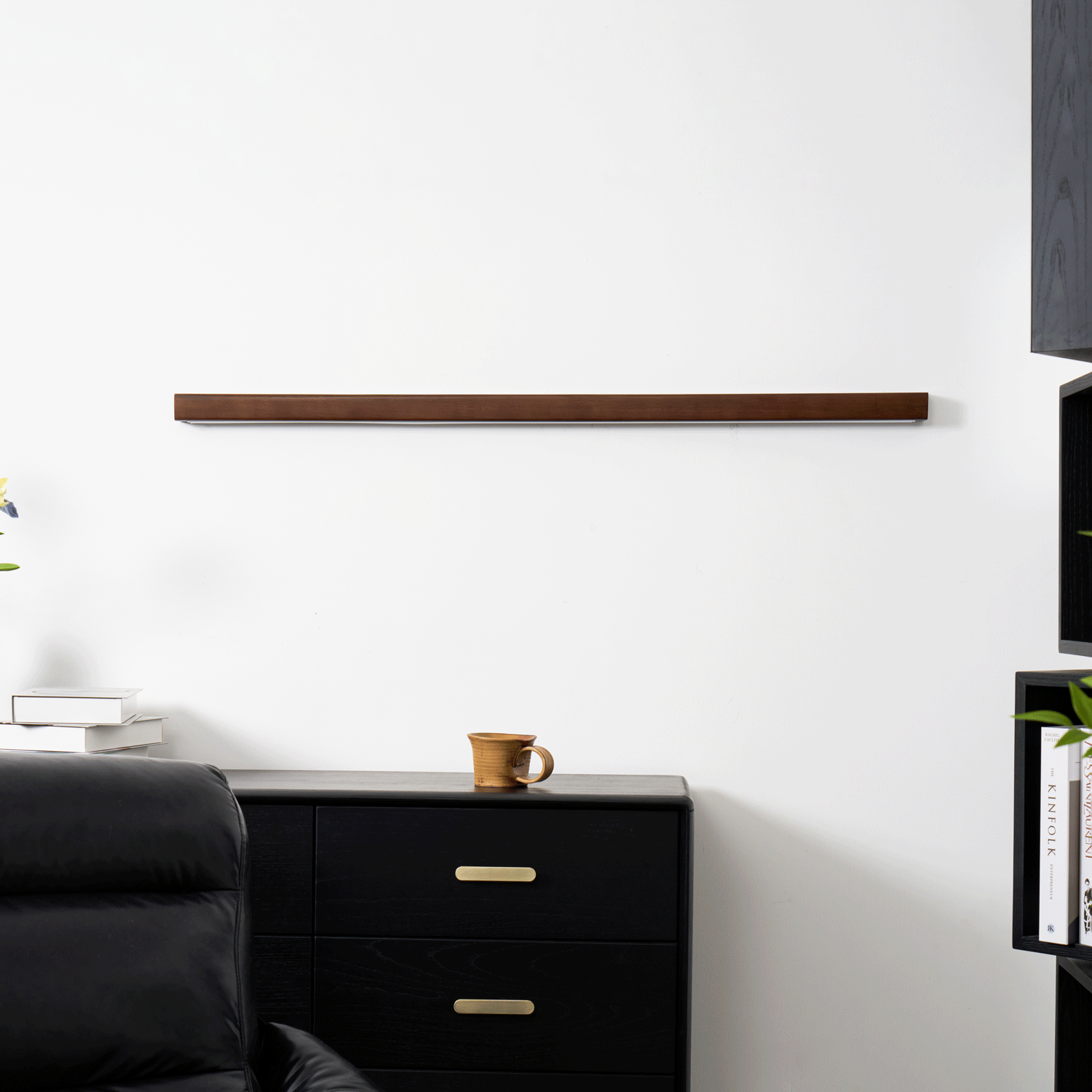 Applique murale moderne Siggi en Bois