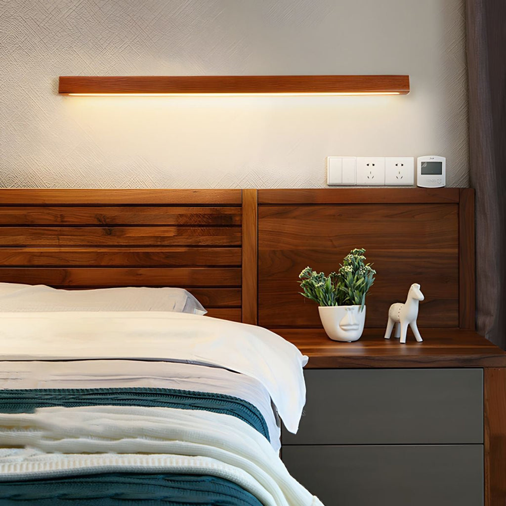 Applique murale moderne Siggi en Bois