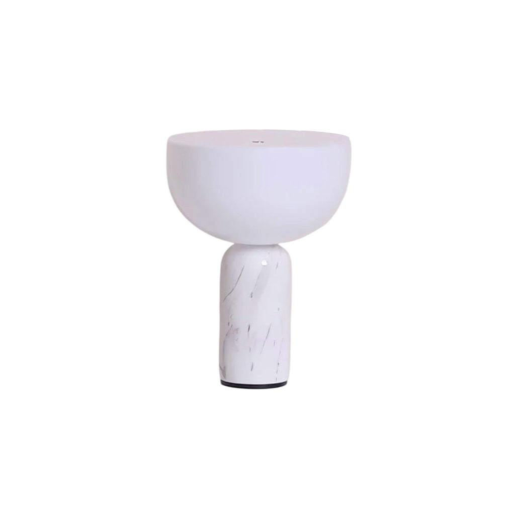 Lampe à poser moderne Lewin en Marbre Gris