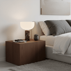 Lampe à poser moderne Lewin en Marbre Noir