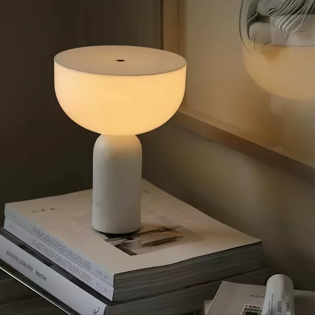 Lampe à poser moderne Lewin en Marbre Noir