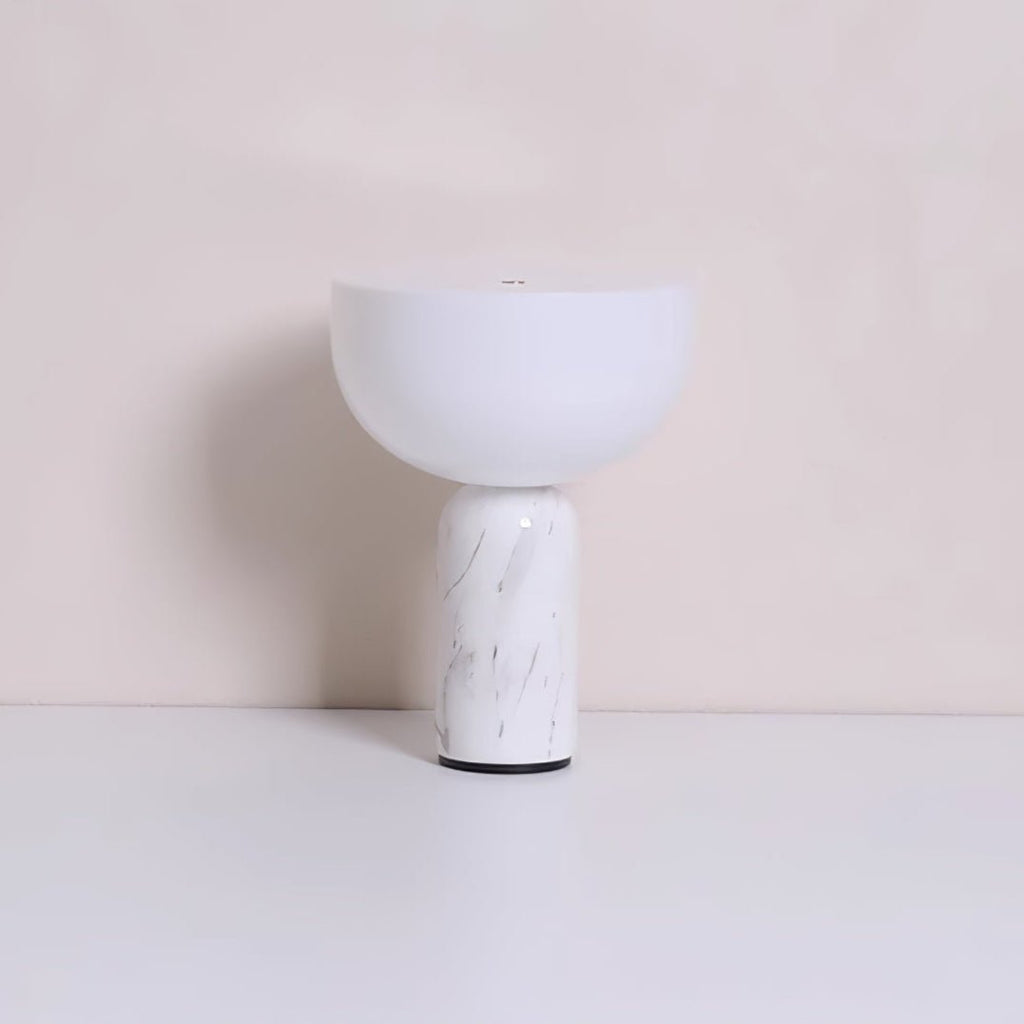 Lampe à poser moderne Lewin en Marbre Gris