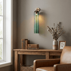 Applique murale moderne Arnvid en verre Noir