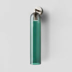 Applique murale moderne Arnvid en verre Sable nickel