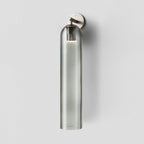 Applique murale moderne Arnvid en verre Sable nickel