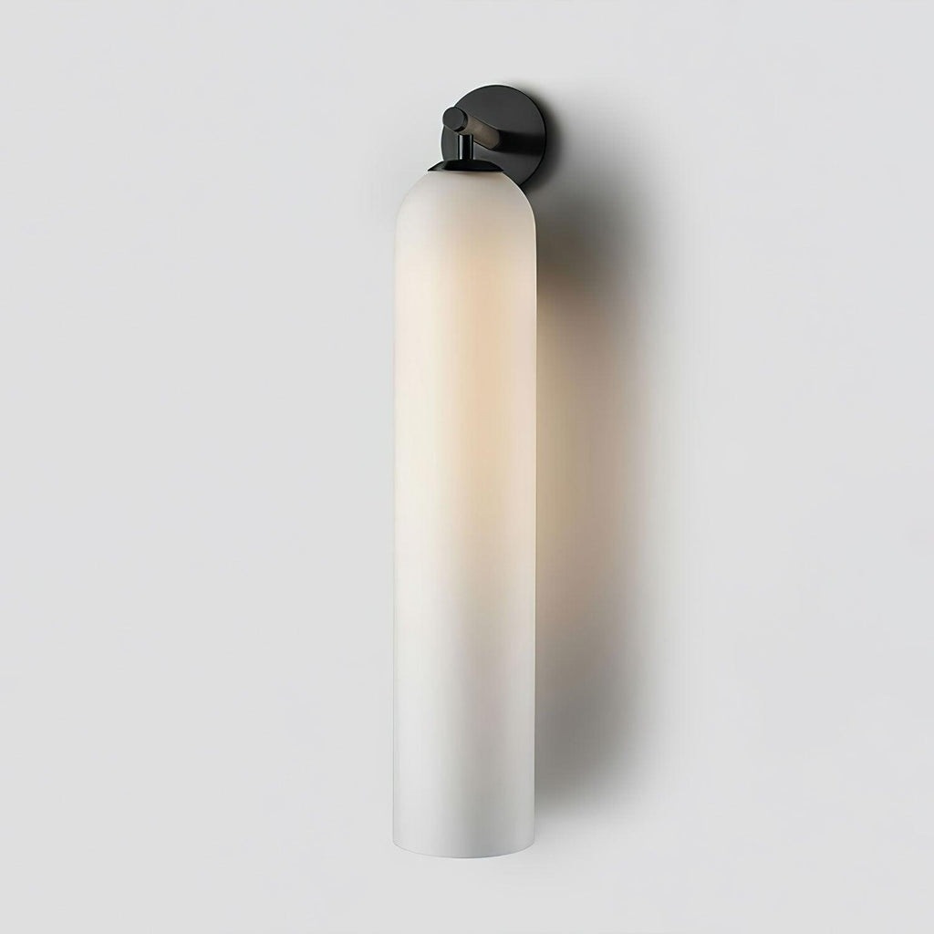 Applique murale moderne Arnvid en verre Noir