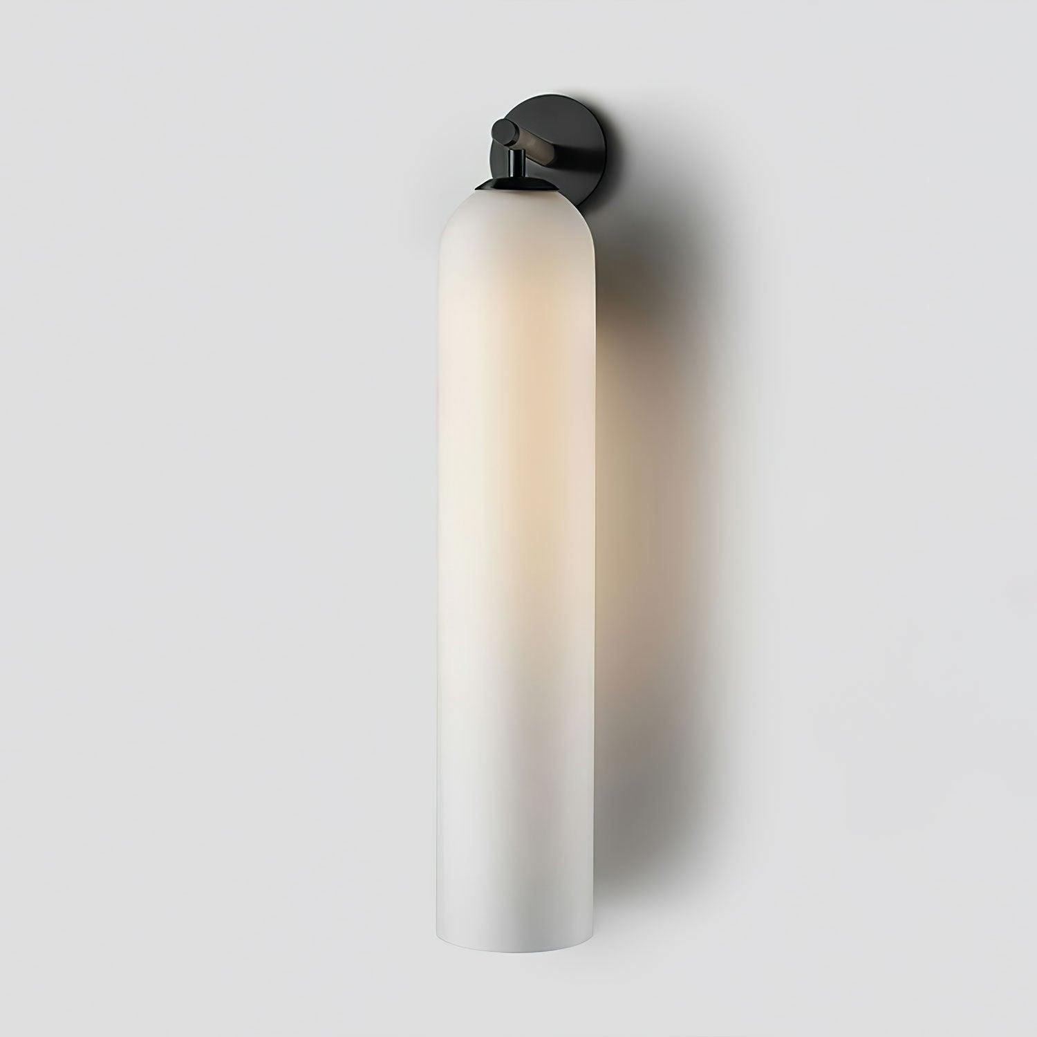 Applique murale moderne Arnvid en verre Noir
