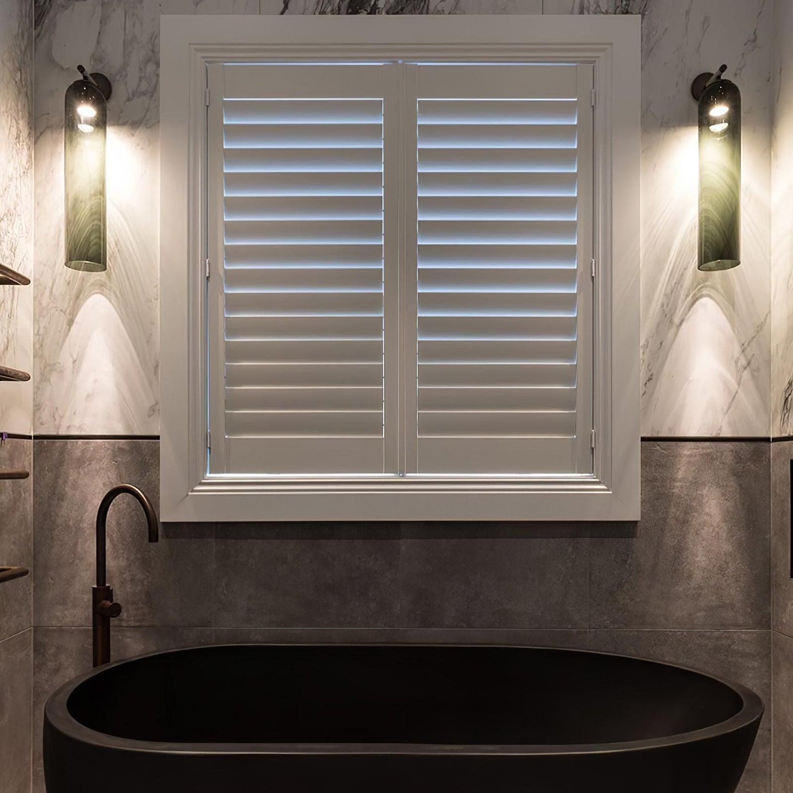 Applique murale moderne Arnvid en verre Noir
