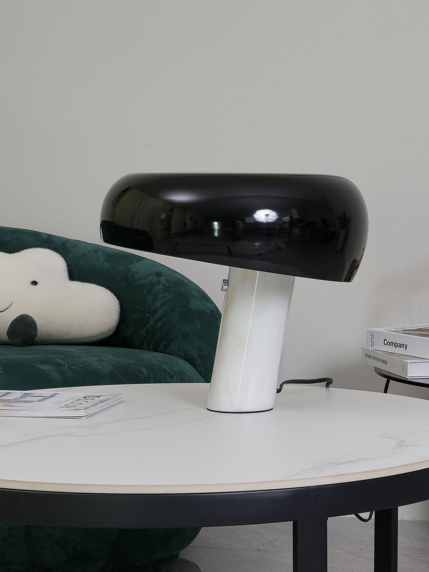 Lampe à poser moderne Kasper en Marbre Blanc