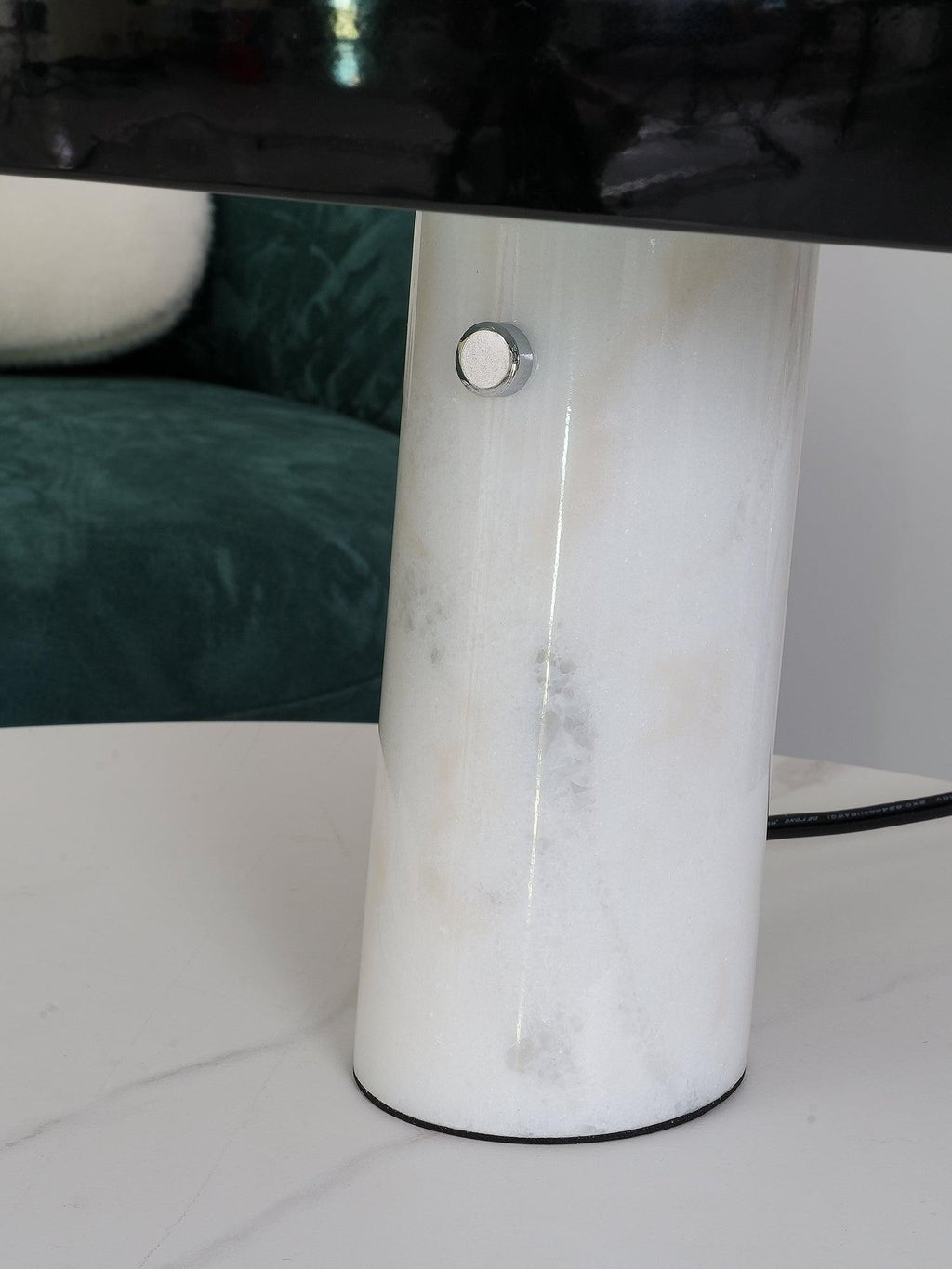 Lampe à poser moderne Kasper en Marbre Vert