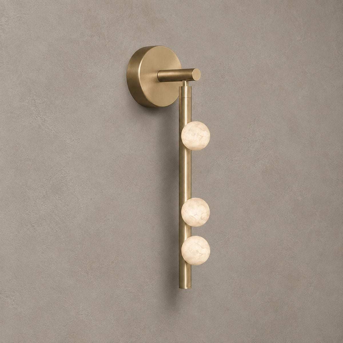 Asteria Alabaster Multi-Globe Wall Sconce