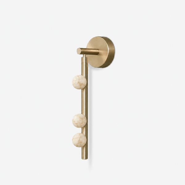 Asteria Alabaster Multi-Globe Wall Sconce