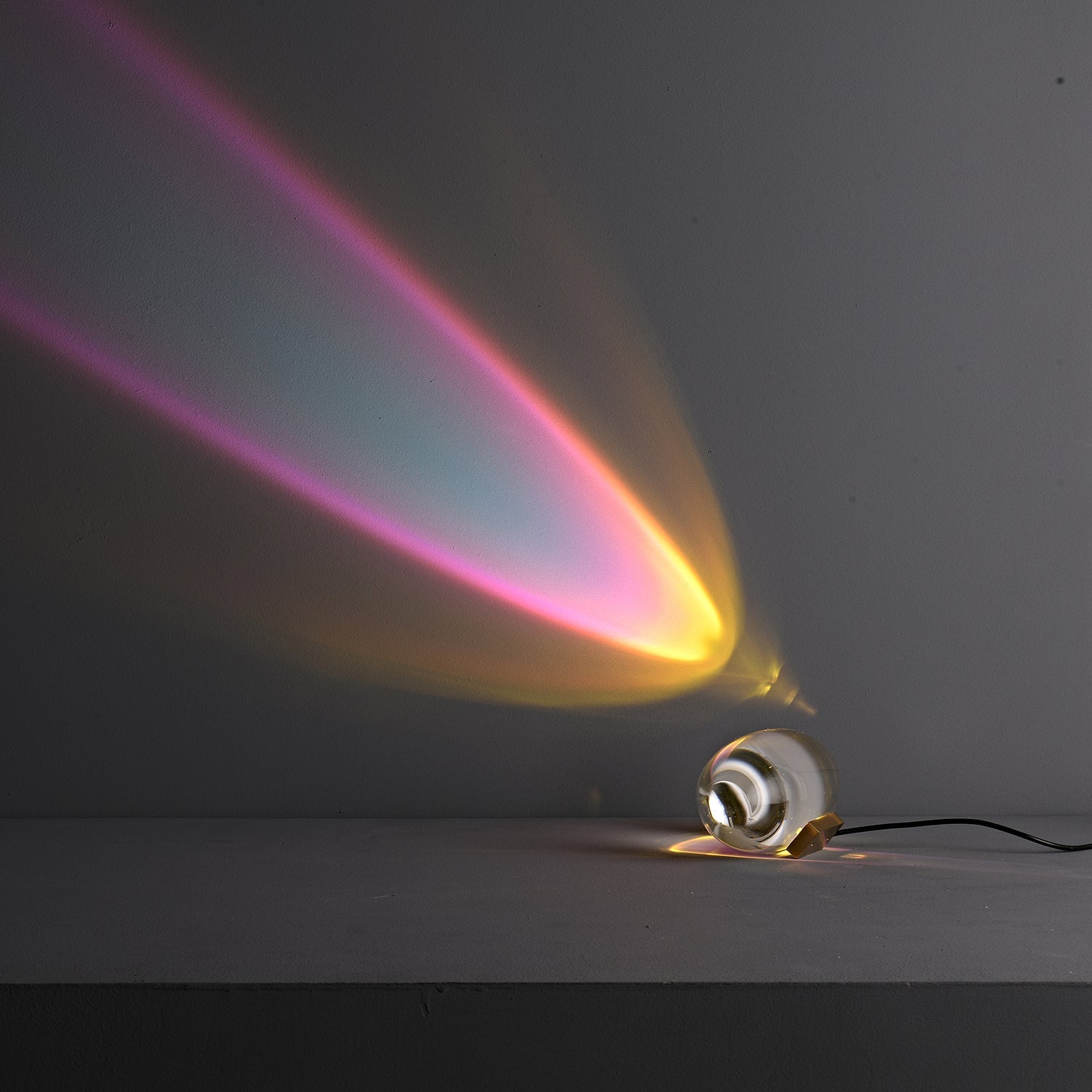 Lampe à poser moderne Kaarle en Verre