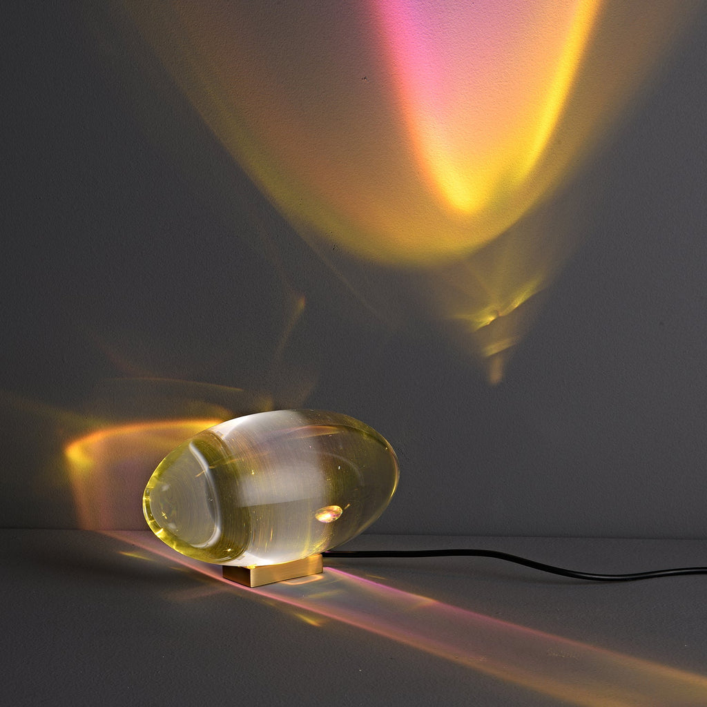Lampe à poser moderne Kaarle en Verre