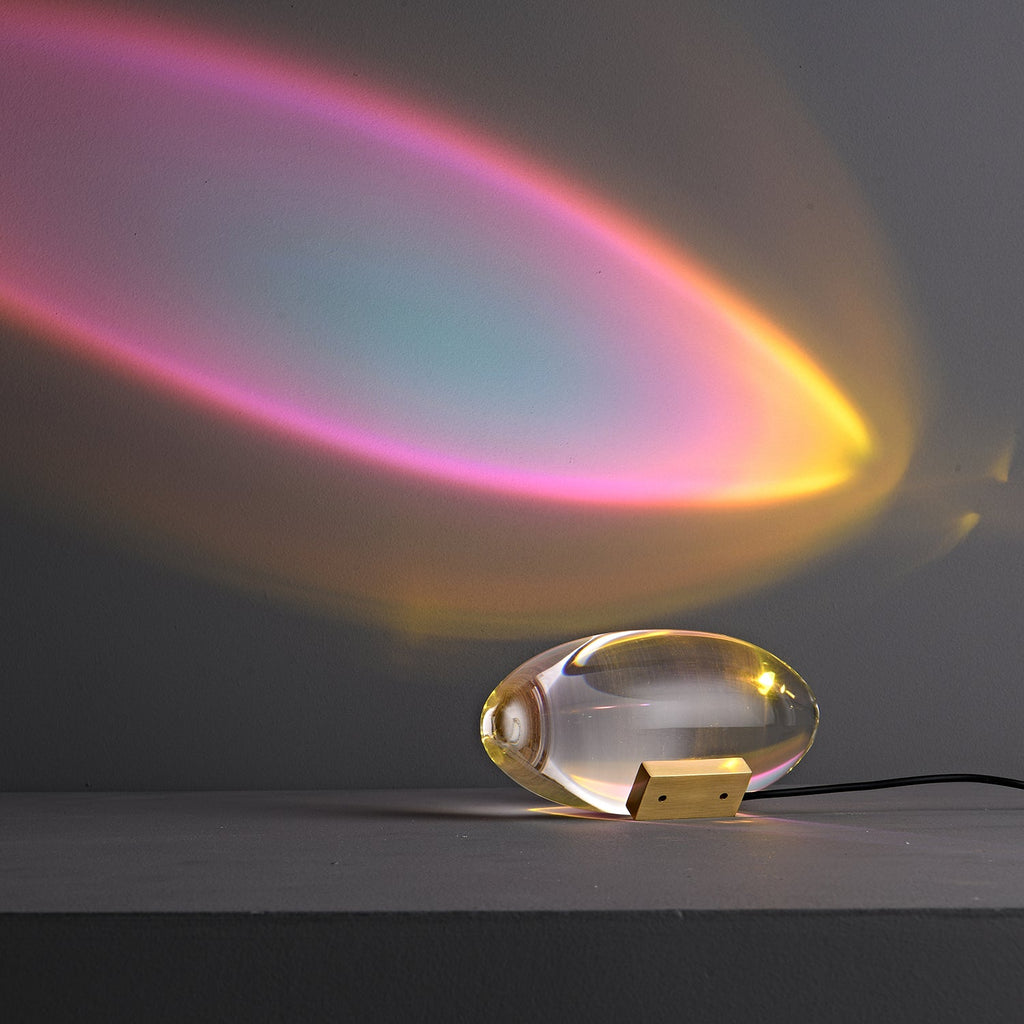 Lampe à poser moderne Kaarle en Verre