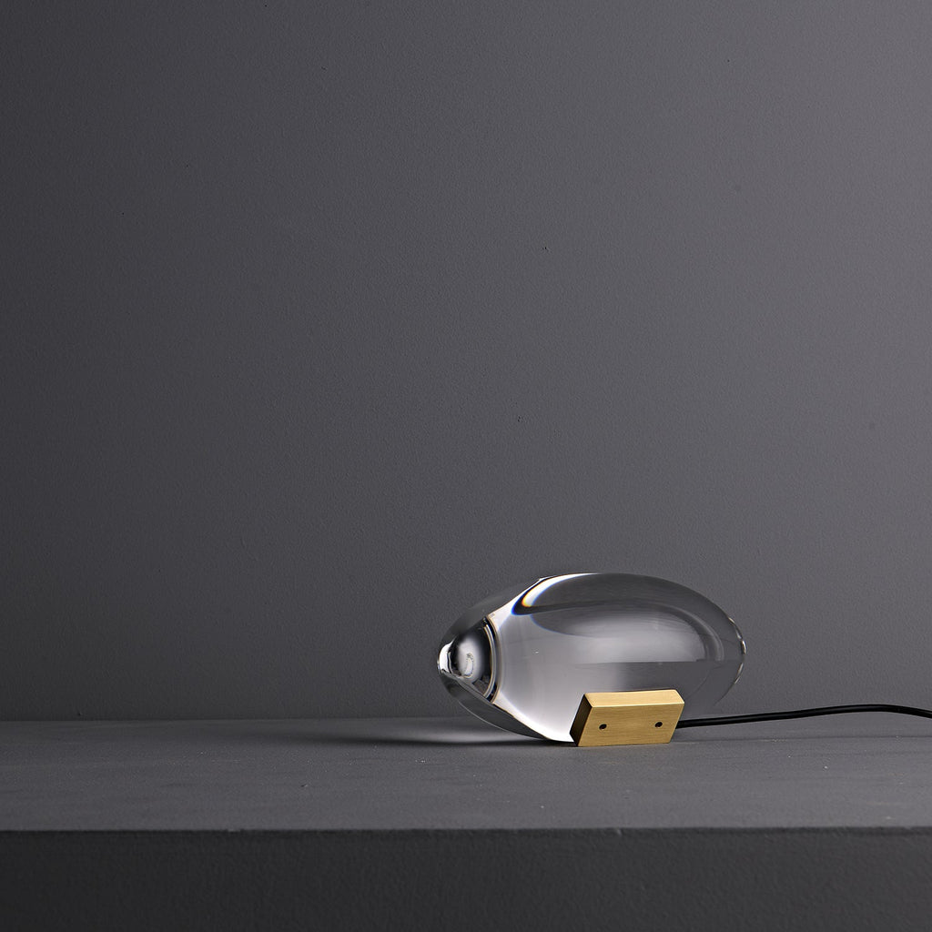 Lampe à poser moderne Kaarle en Verre