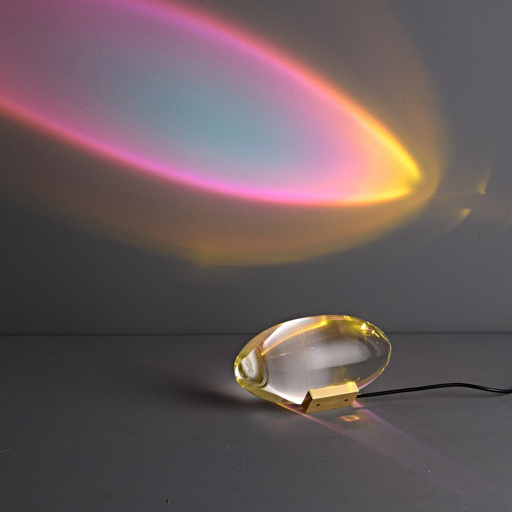 Lampe à poser moderne Kaarle en Verre