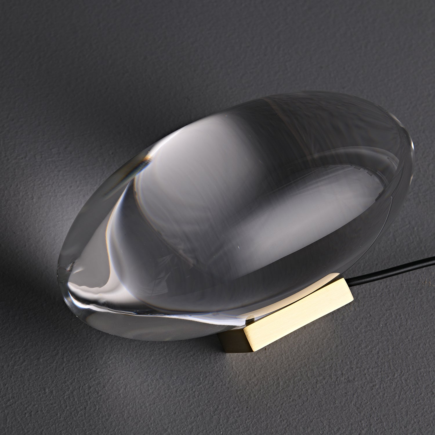 Lampe à poser moderne Kaarle en Verre