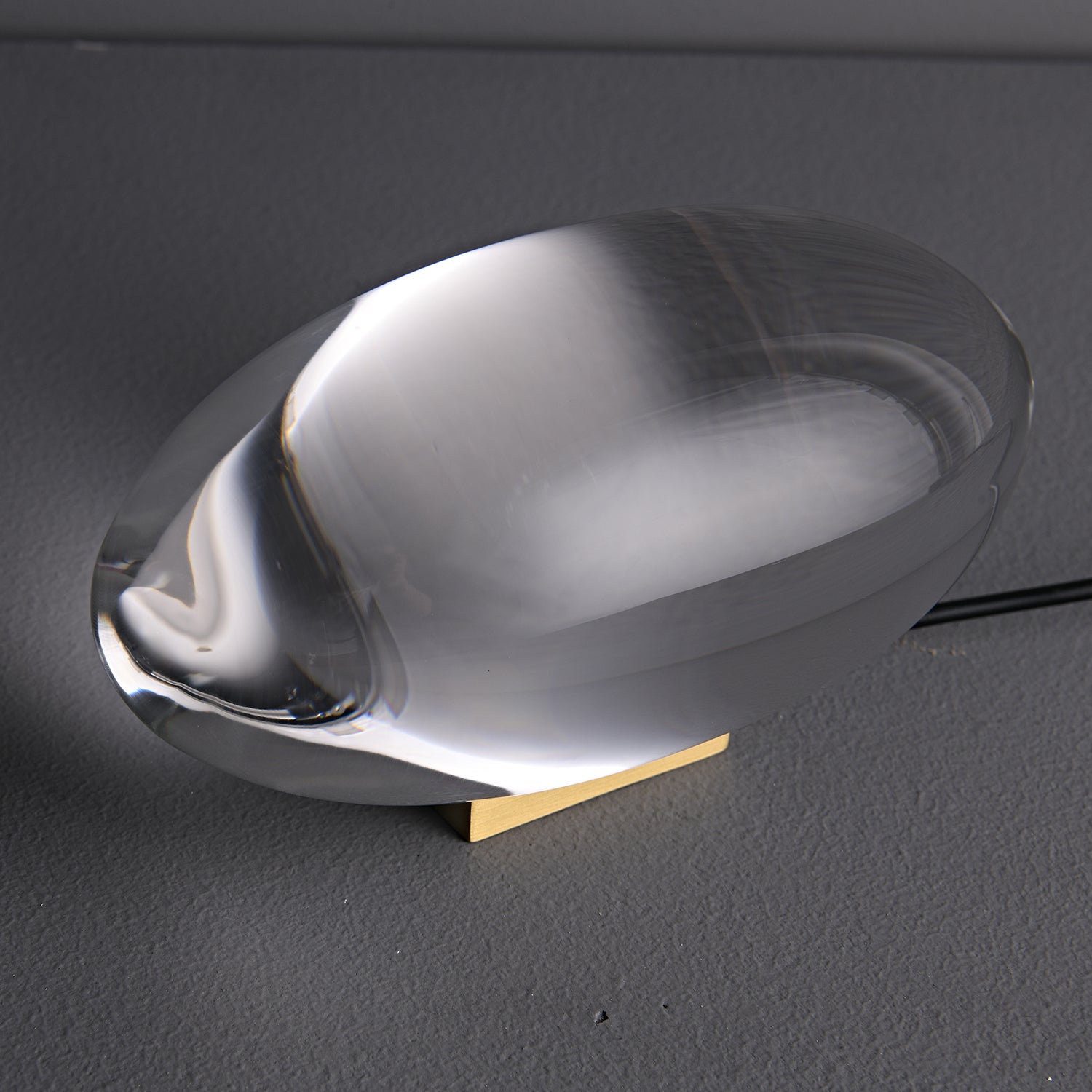 Lampe à poser moderne Kaarle en Verre