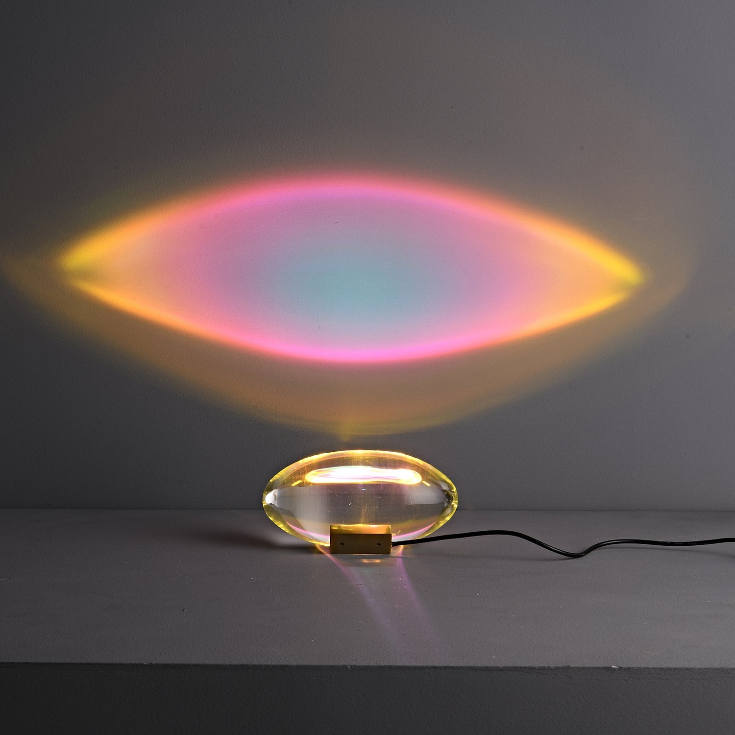 Lampe à poser moderne Kaarle en Verre