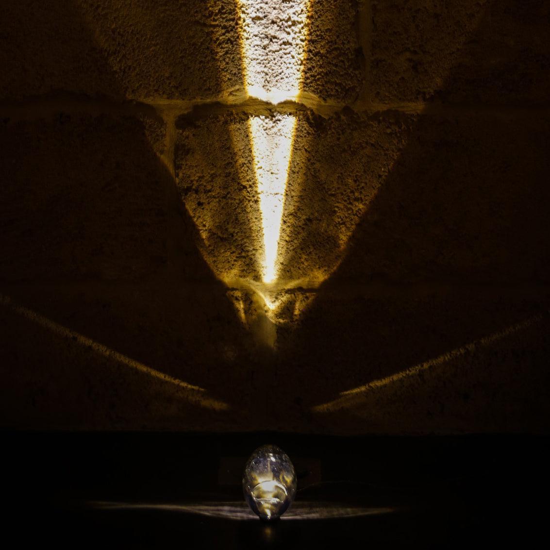 Lampe à poser moderne Kaarle en Verre