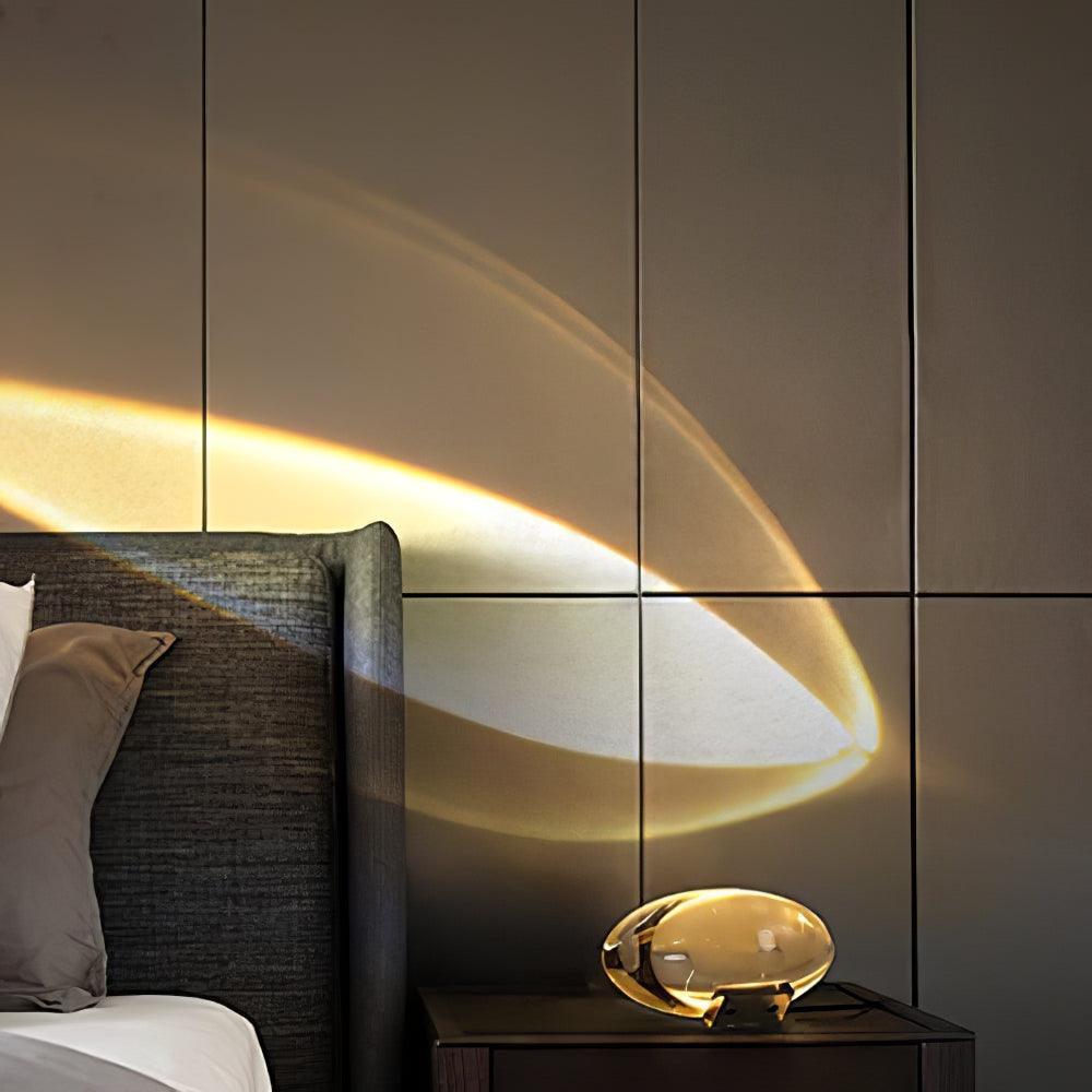 Lampe à poser moderne Kaarle en Verre