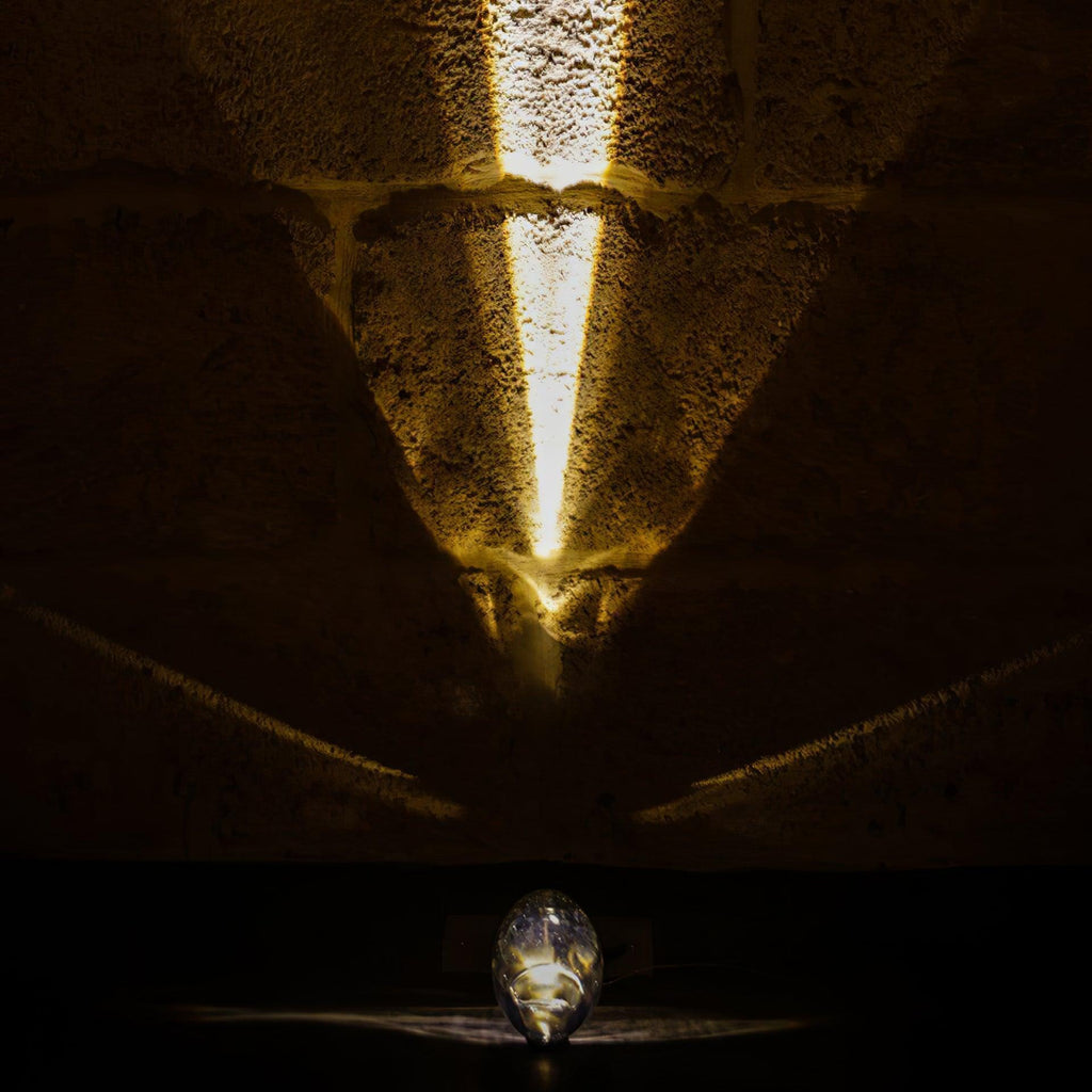 Lampe à poser moderne Kaarle en Verre