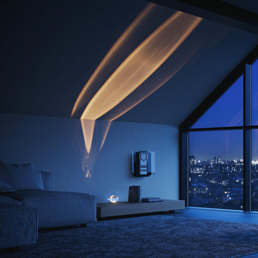 Lampe à poser moderne Kaarle en Verre