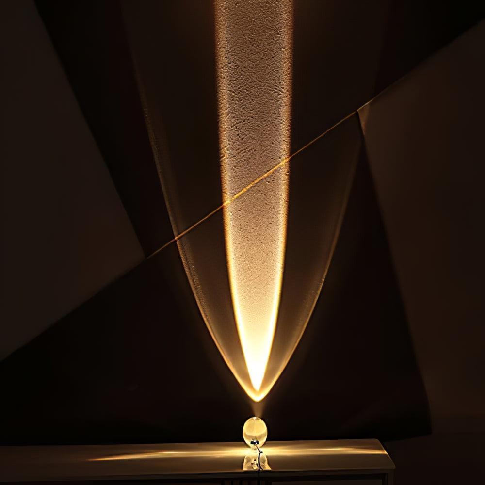 Lampe à poser moderne Kaarle en Verre