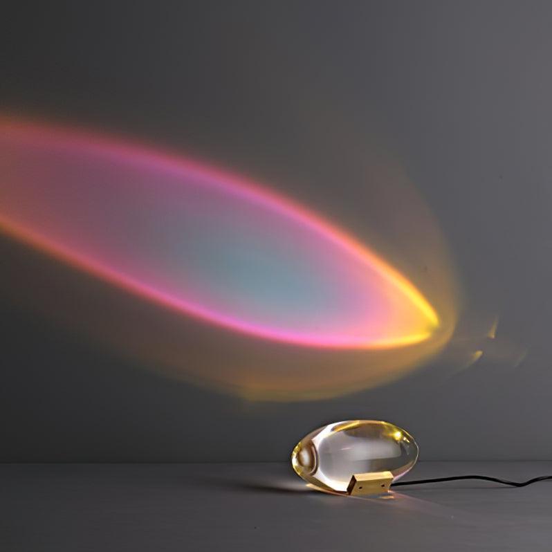 Lampe à poser moderne Kaarle en Verre