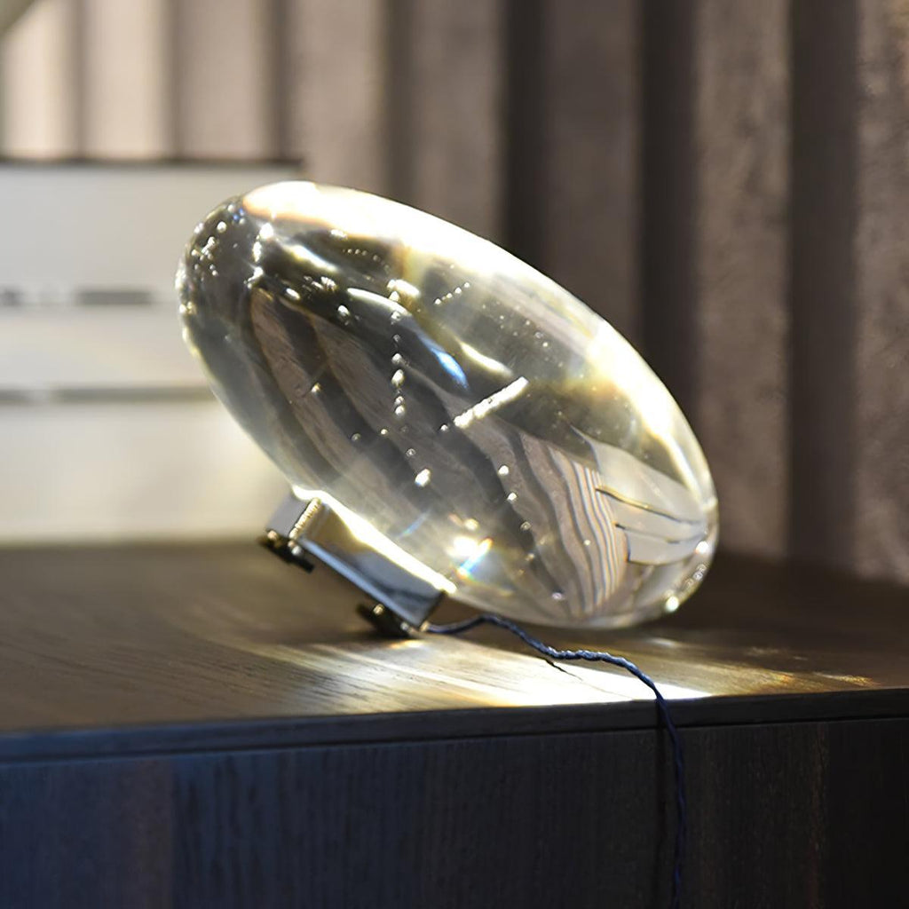 Lampe à poser moderne Kaarle en Verre