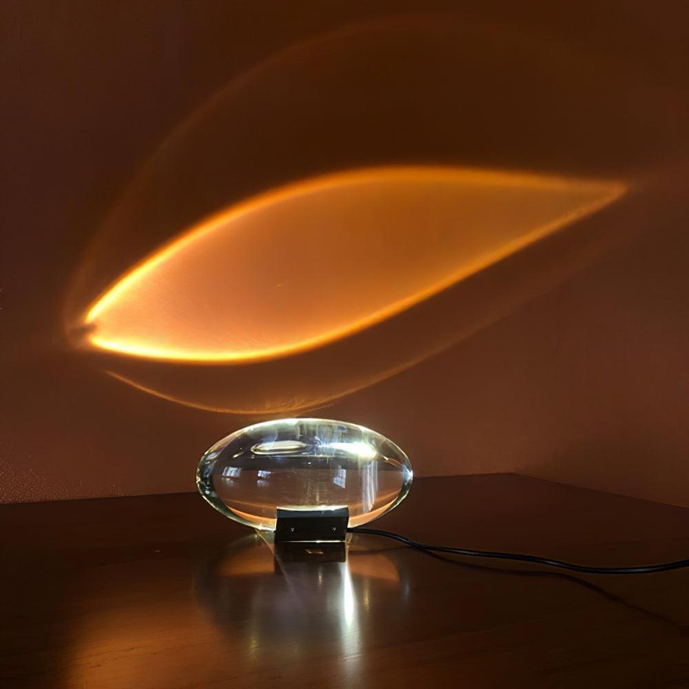 Lampe à poser moderne Kaarle en Verre