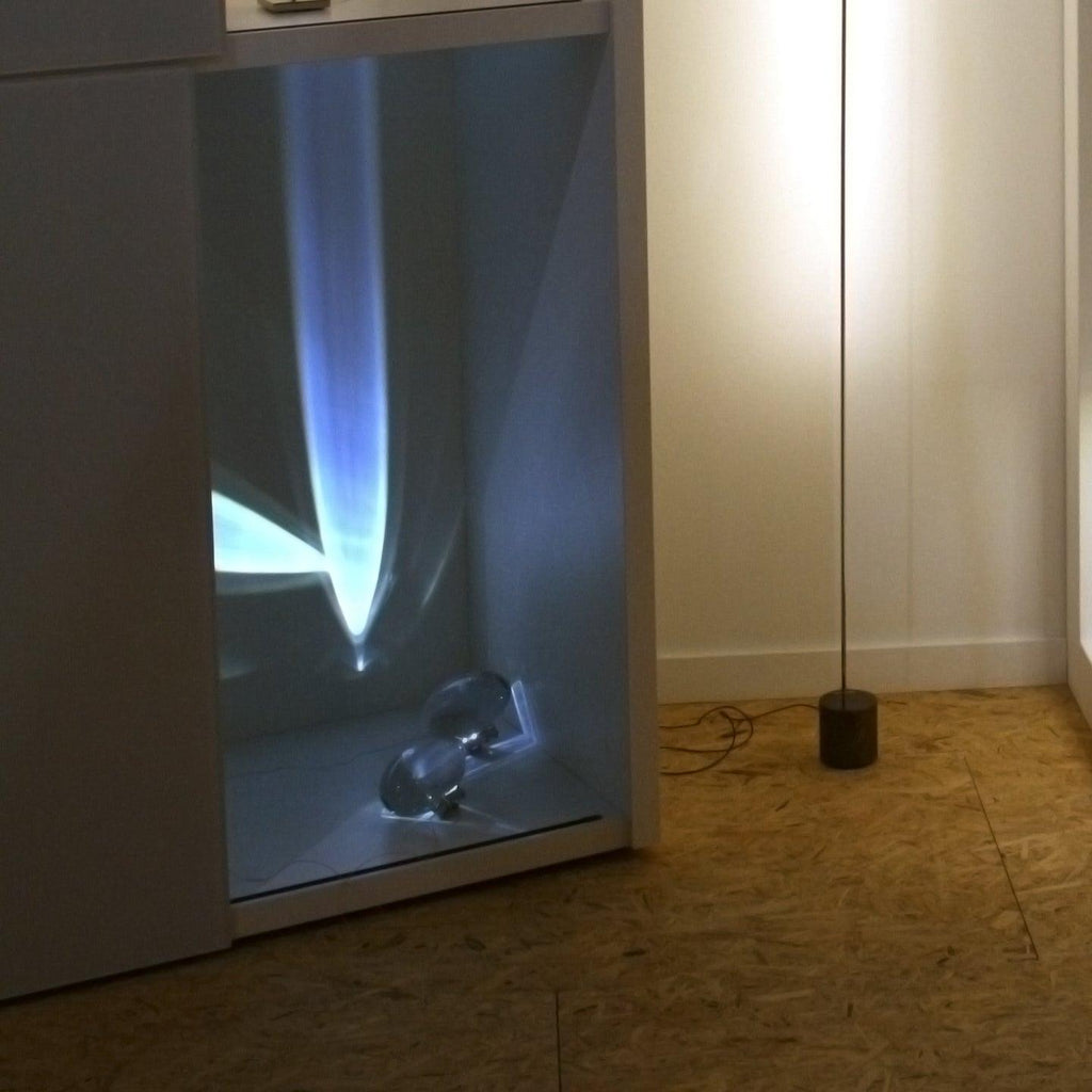 Lampe à poser moderne Kaarle en Verre
