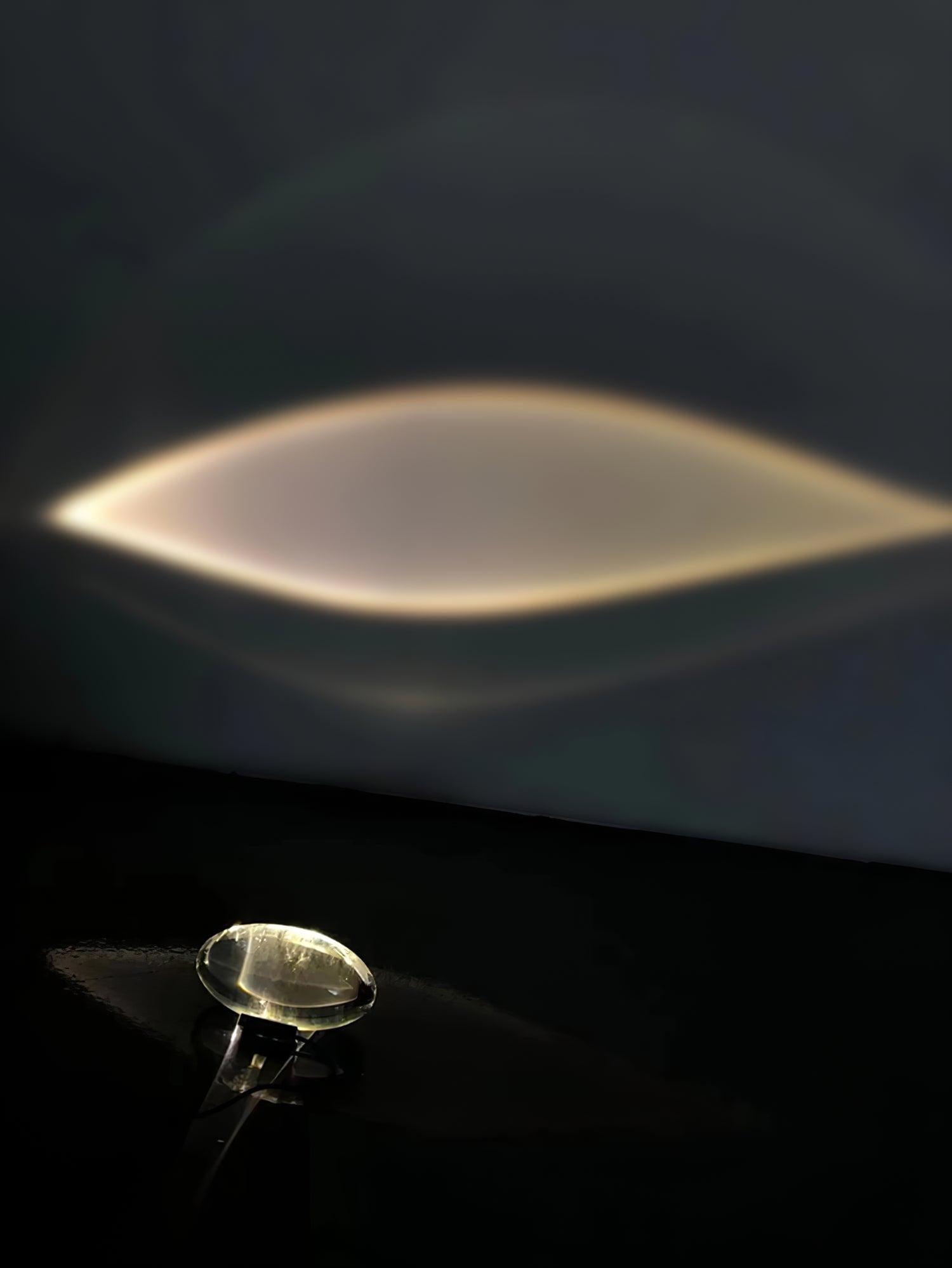 Lampe à poser moderne Kaarle en Verre