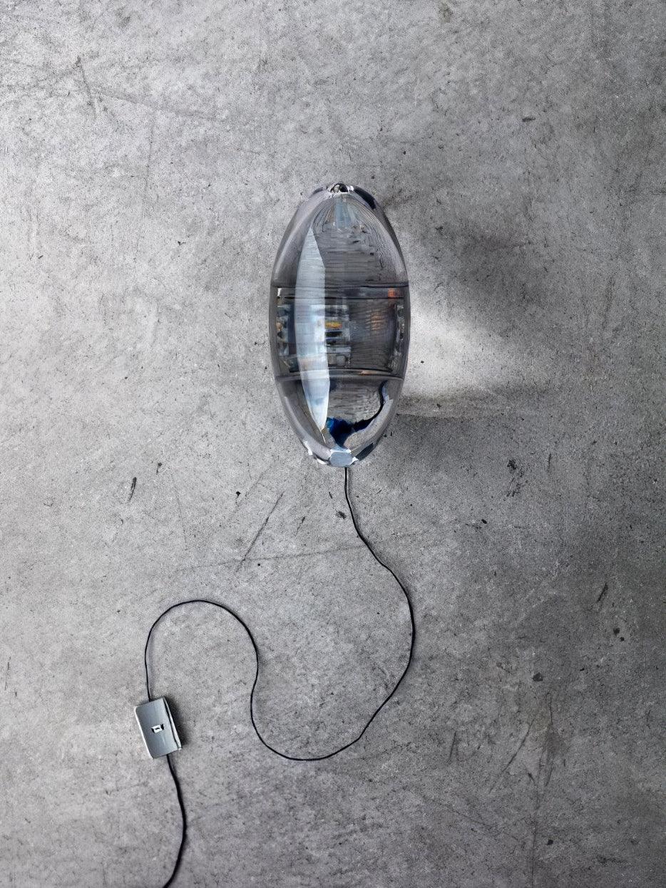 Lampe à poser moderne Kaarle en Verre