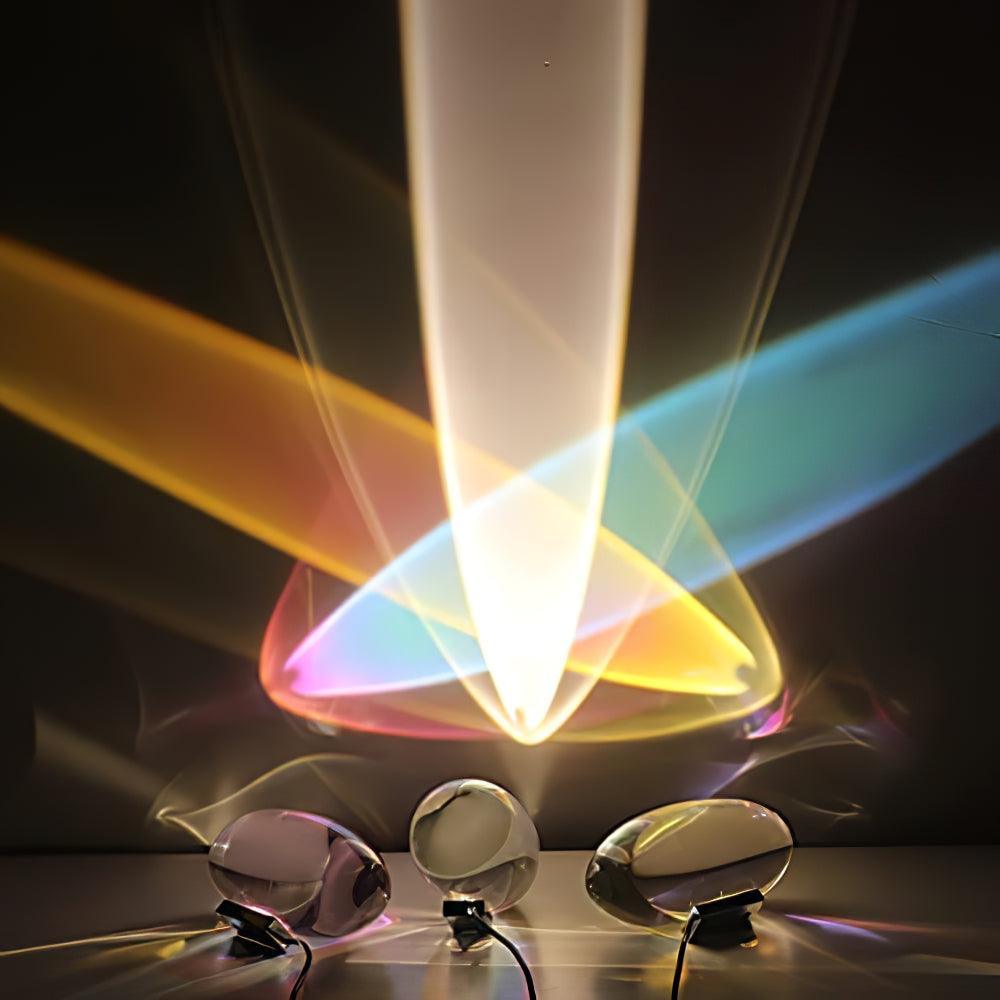 Lampe à poser moderne Kaarle en Verre