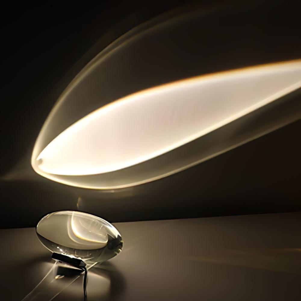 Lampe à poser moderne Kaarle en Verre