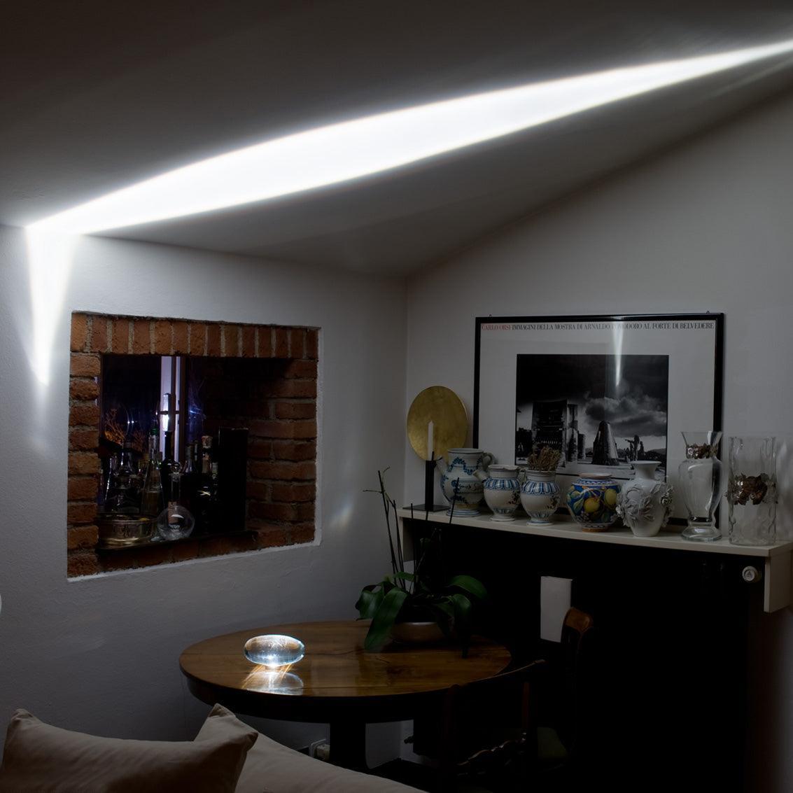 Lampe à poser moderne Kaarle en Verre