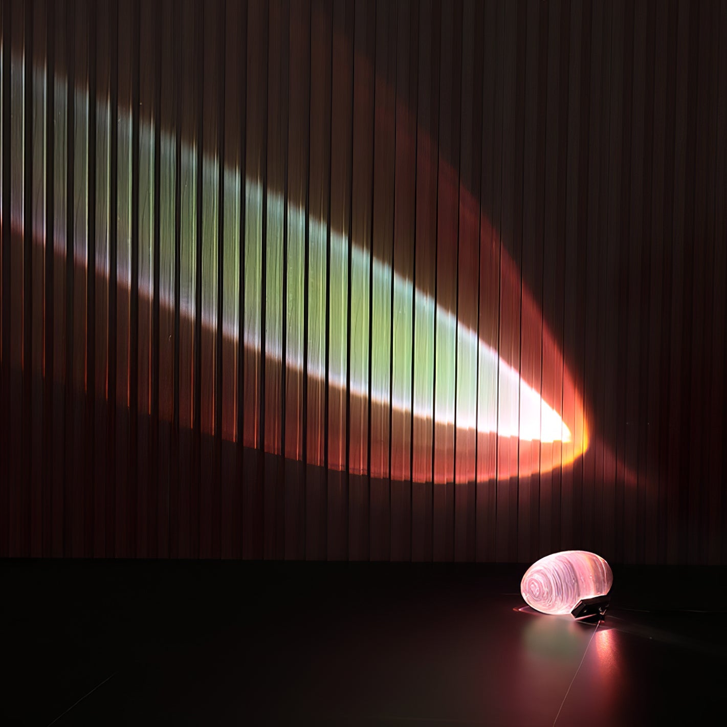 Lampe à poser moderne Kaarle en Verre