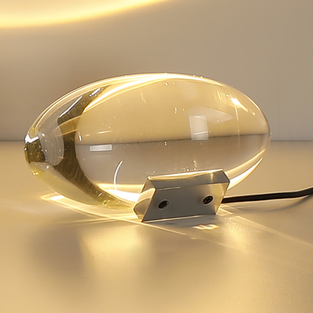 Lampe à poser moderne Kaarle en Verre