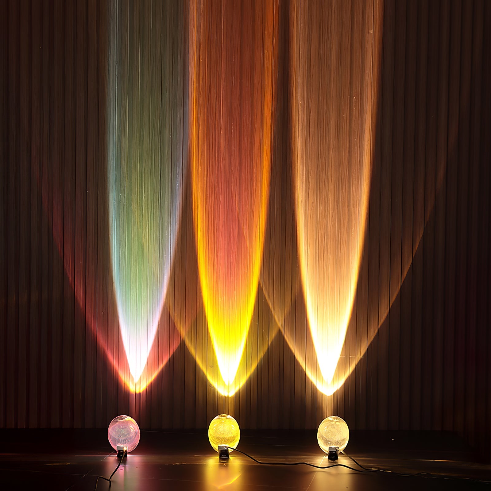 Lampe à poser moderne Kaarle en Verre