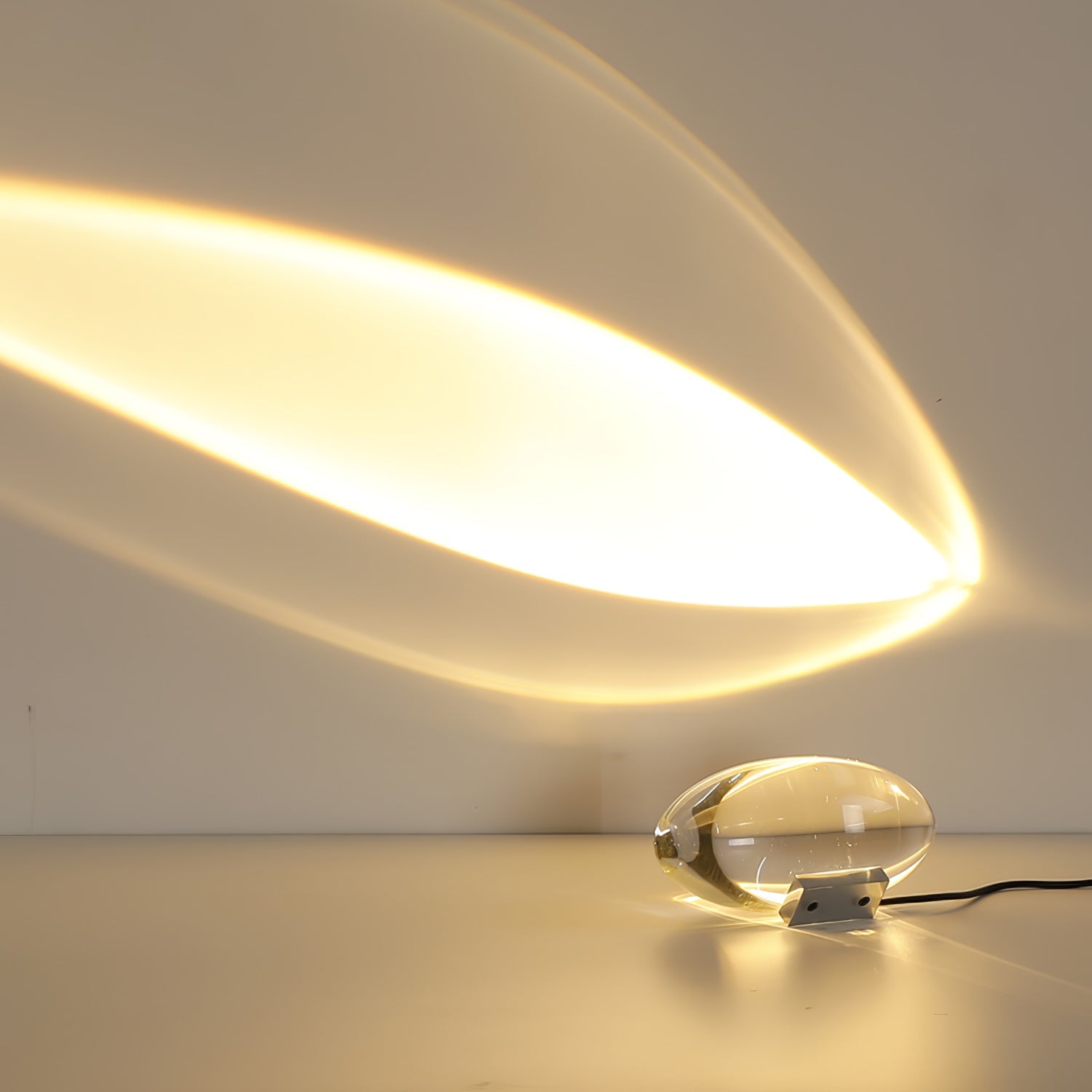 Lampe à poser moderne Kaarle en Verre