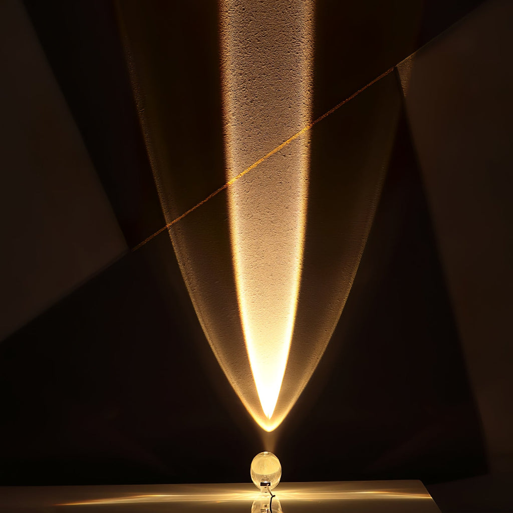 Lampe à poser moderne Kaarle en Verre