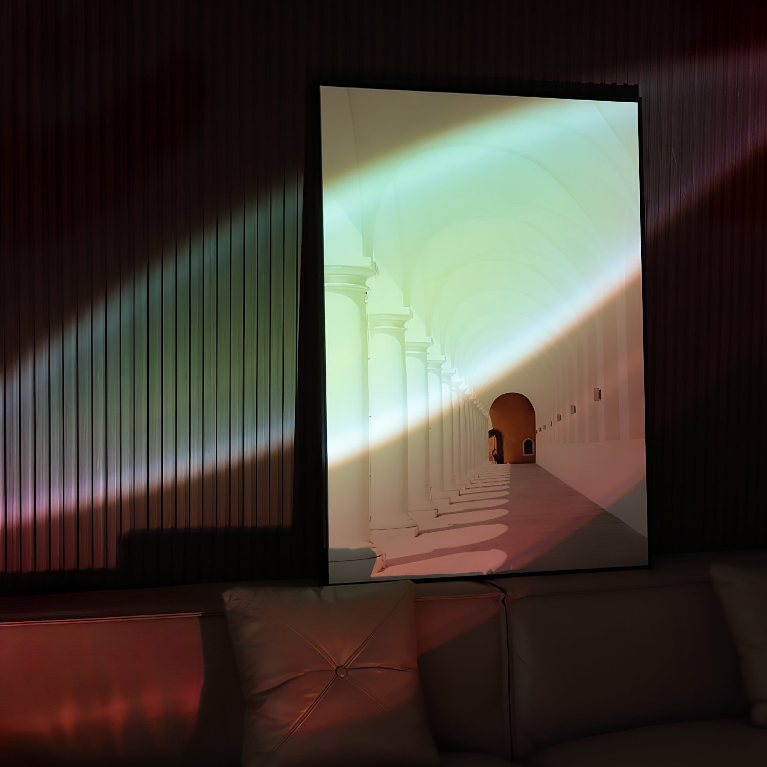 Lampe à poser moderne Kaarle en Verre