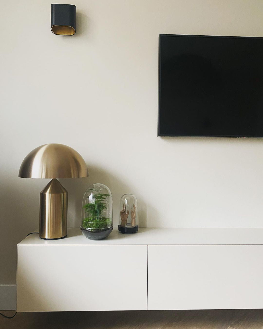 Lampe à poser moderne Sturla en métal Cuivre