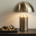 Lampe à poser moderne Sturla en métal Brillant blanc