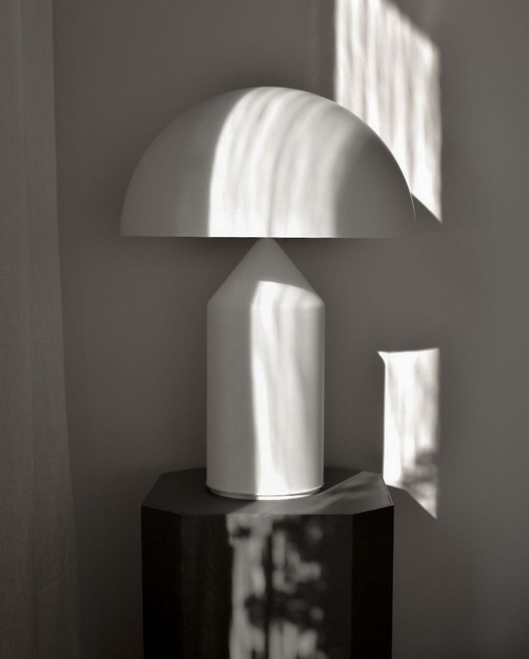 Lampe à poser moderne Sturla en métal Mat blanc