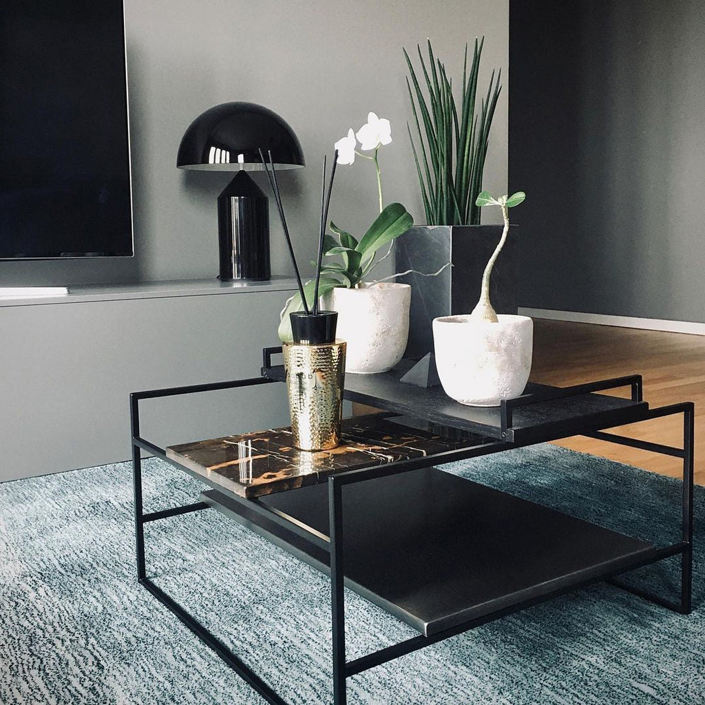 Lampe à poser moderne Sturla en métal Cuivre
