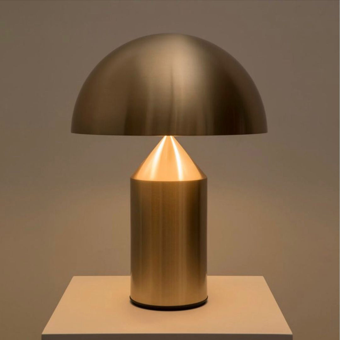 Lampe à poser moderne Sturla en métal Mat blanc